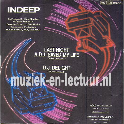 Last night a D.J. saved my life - D.J. delight